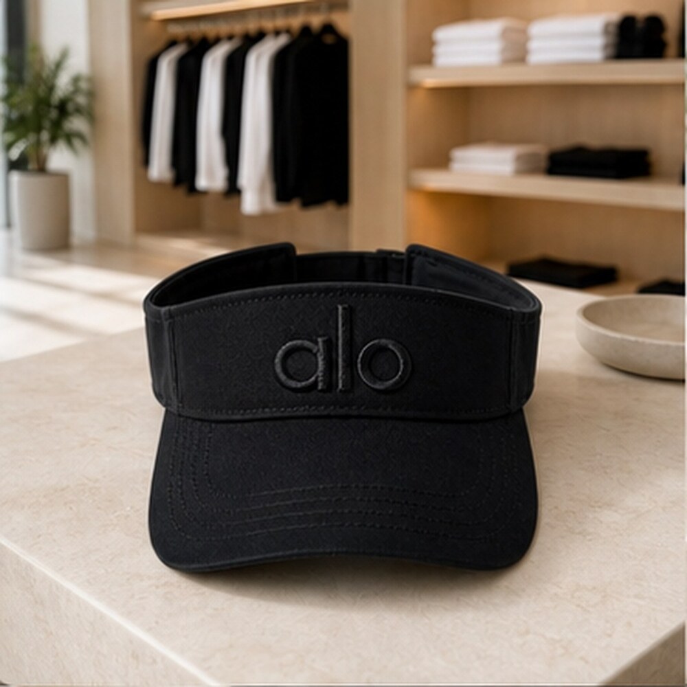 ALO Yoga Classic Black Athletic Style Visor